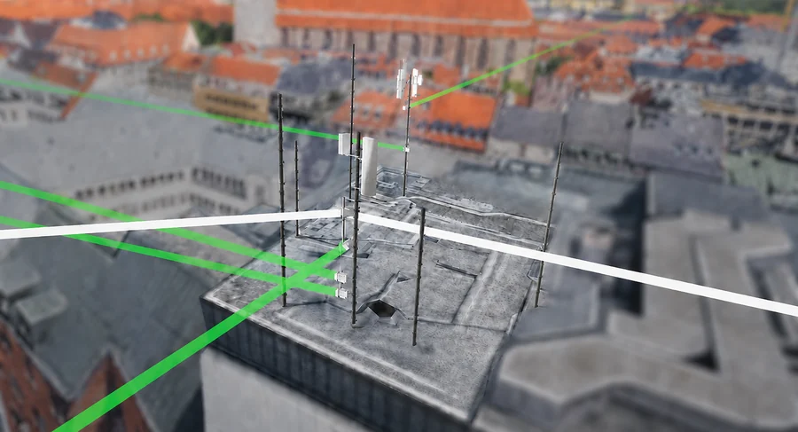 Plan-based spatial conversion into a structured 3D context